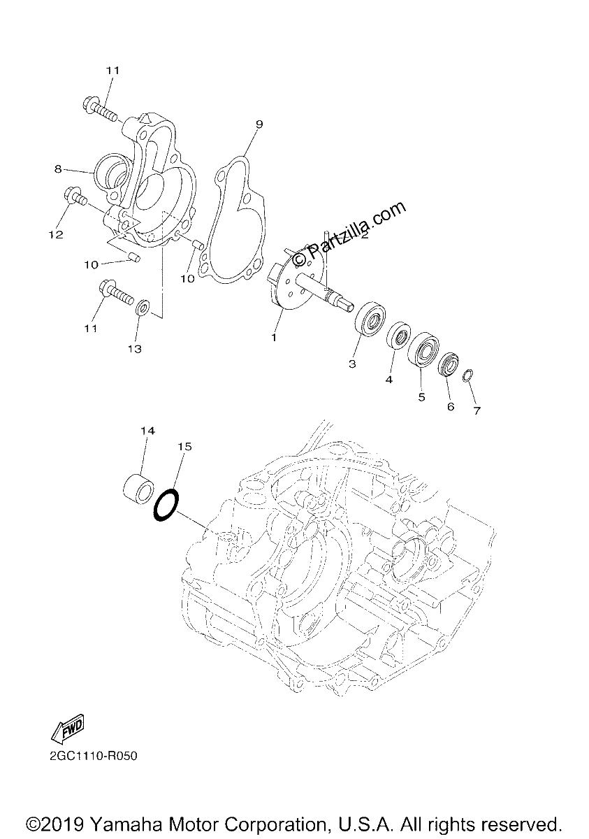 Diagrama de WATER PUMP