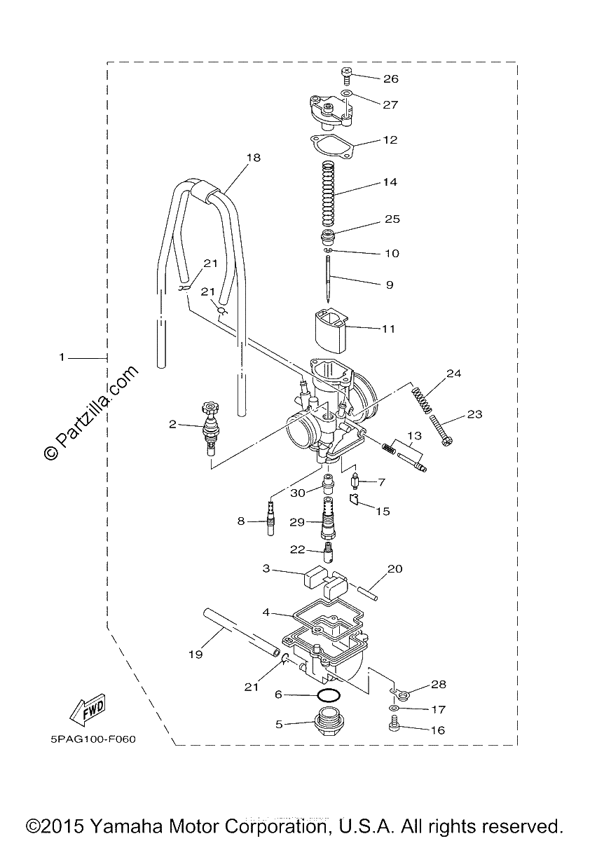 Diagrama de CARBURETOR