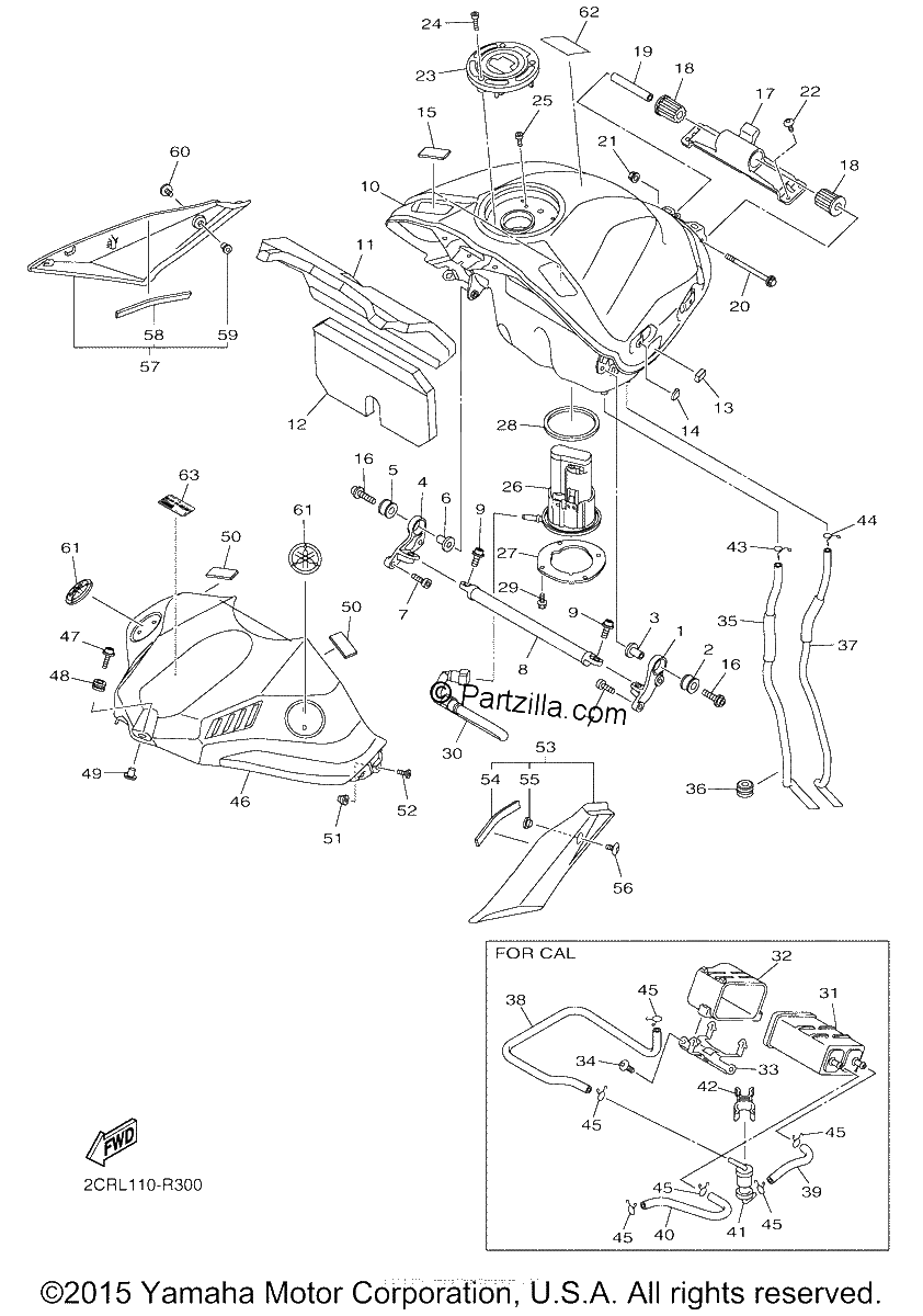 Diagrama de FUEL TANK