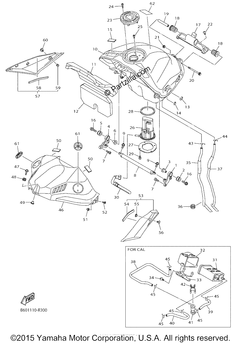 Diagrama de FUEL TANK