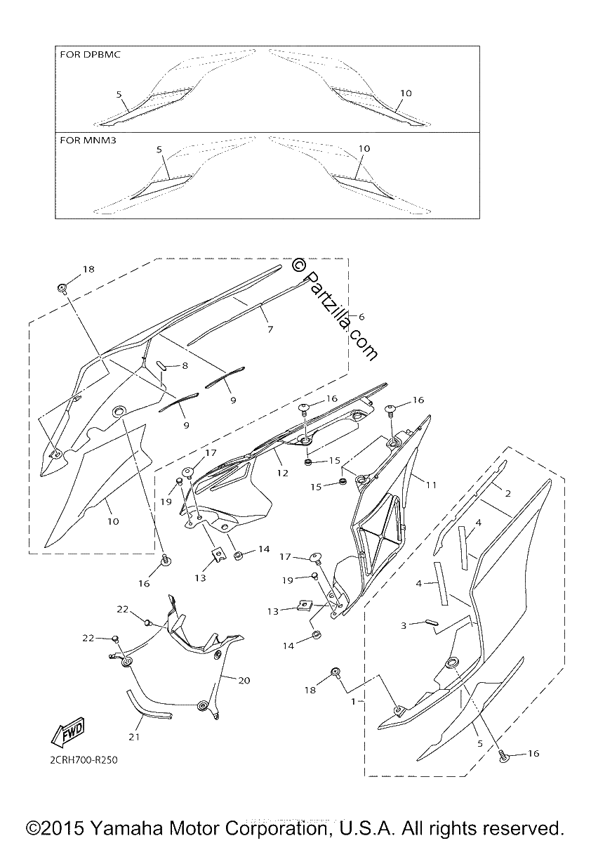 Diagrama de SIDE COVER