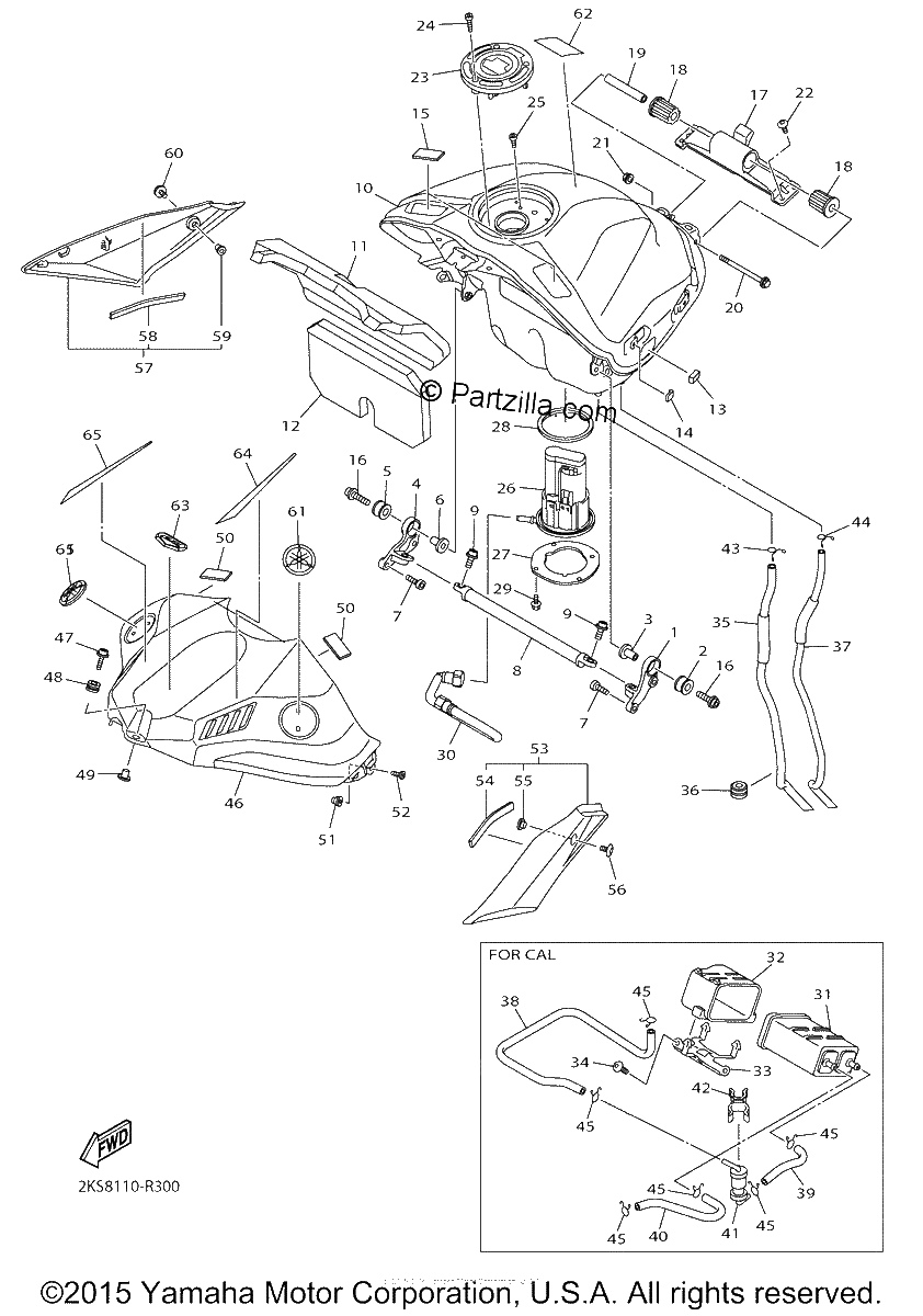 Diagrama de FUEL TANK