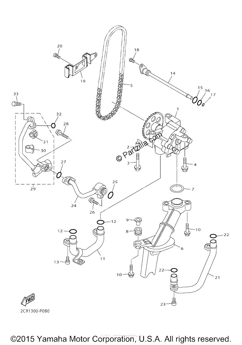 Diagrama de OIL PUMP