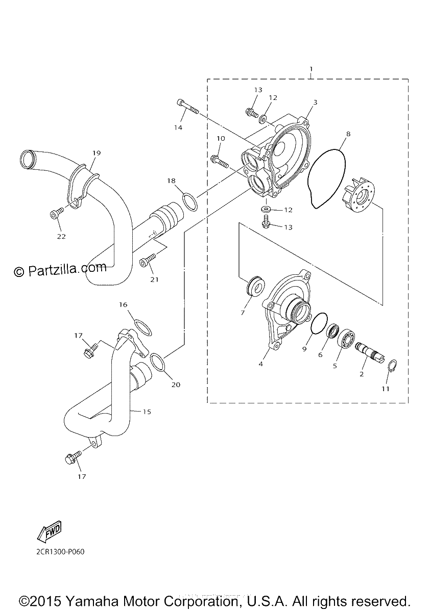Diagrama de WATER PUMP
