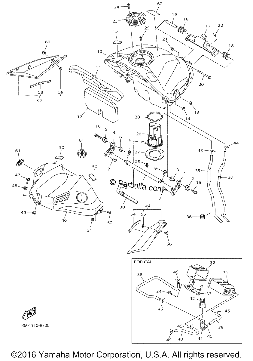 Diagrama de FUEL TANK