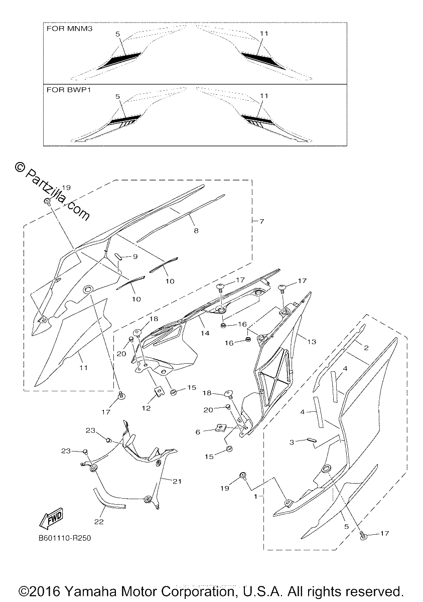Diagrama de SIDE COVER