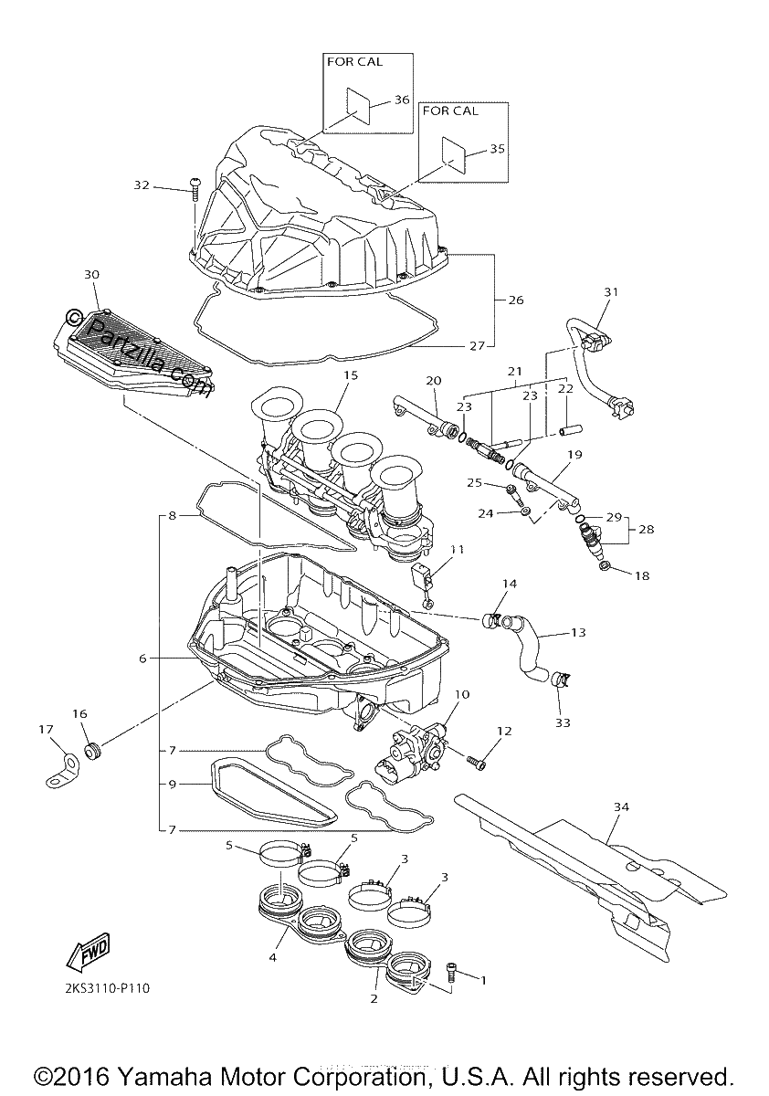 Diagrama de INTAKE