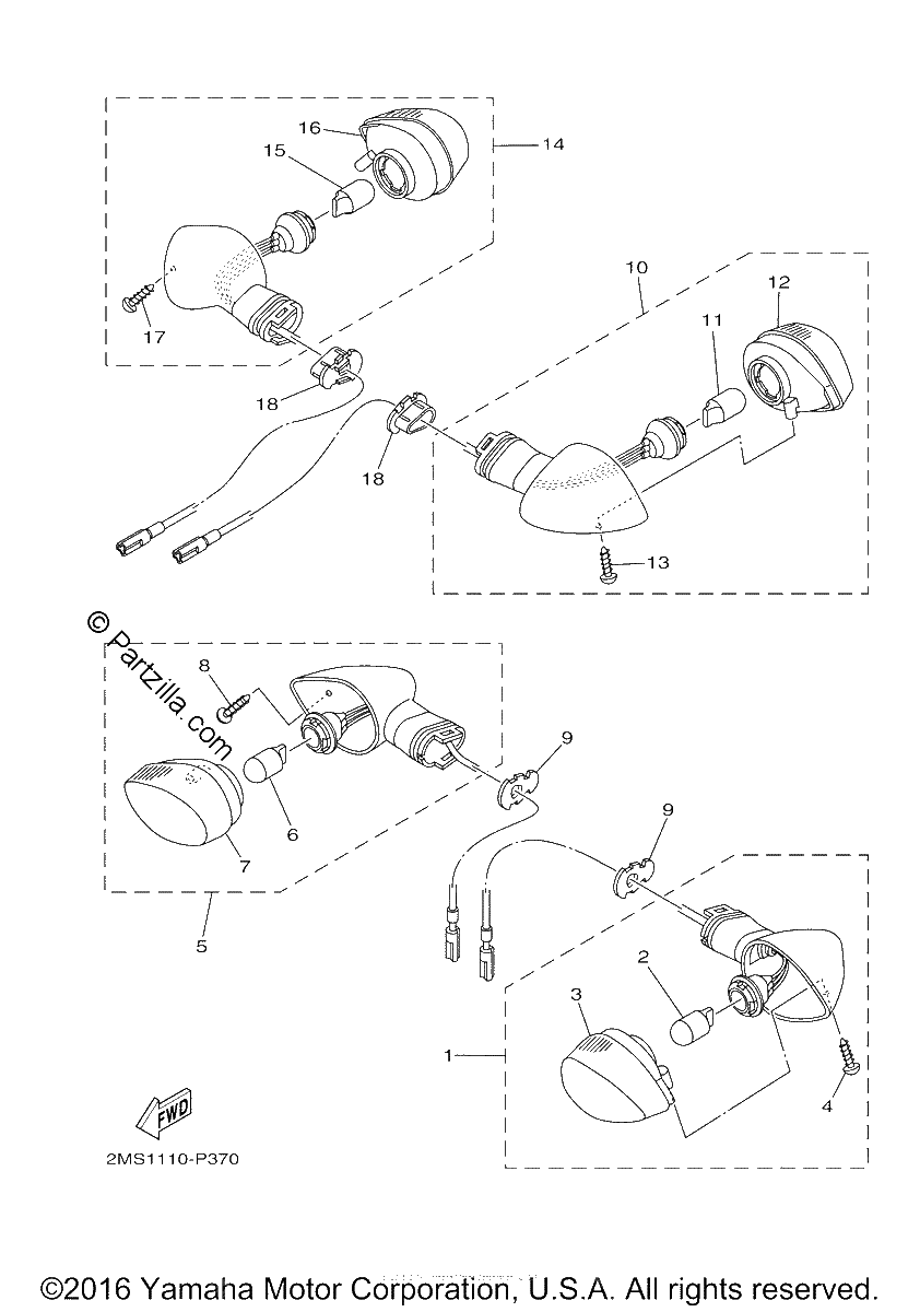Diagrama de FLASHER LIGHT