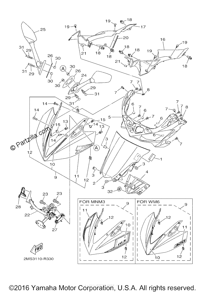 Diagrama de WINDSHIELD