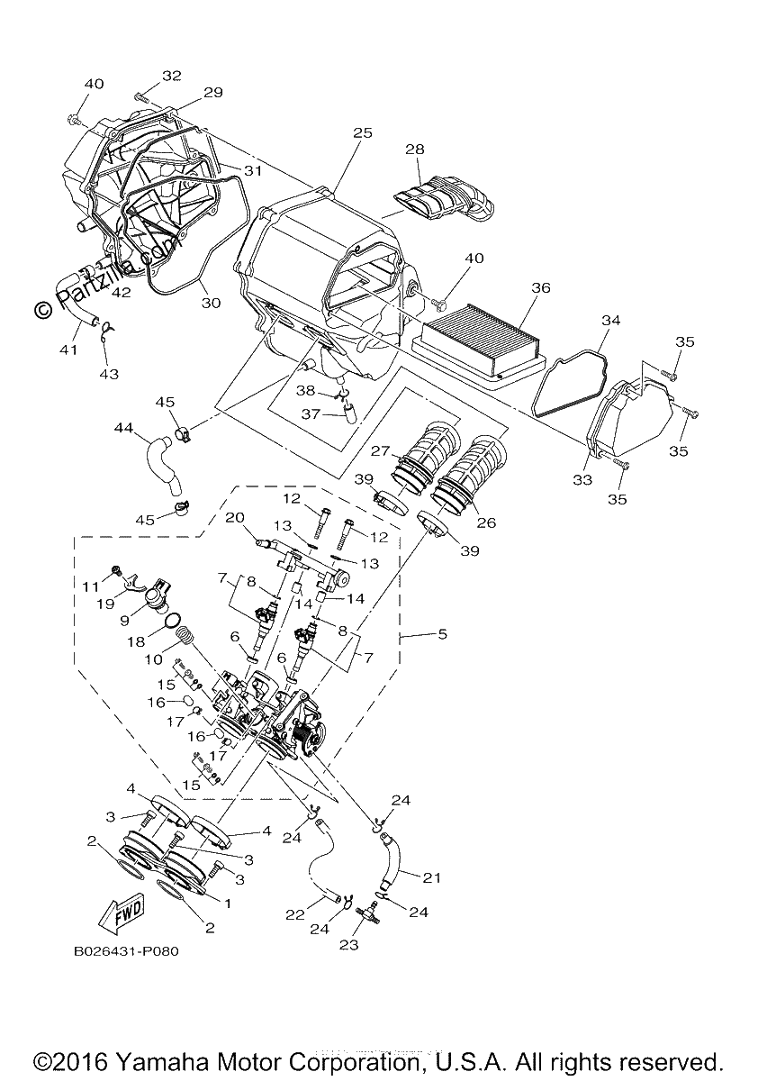 Diagrama de INTAKE