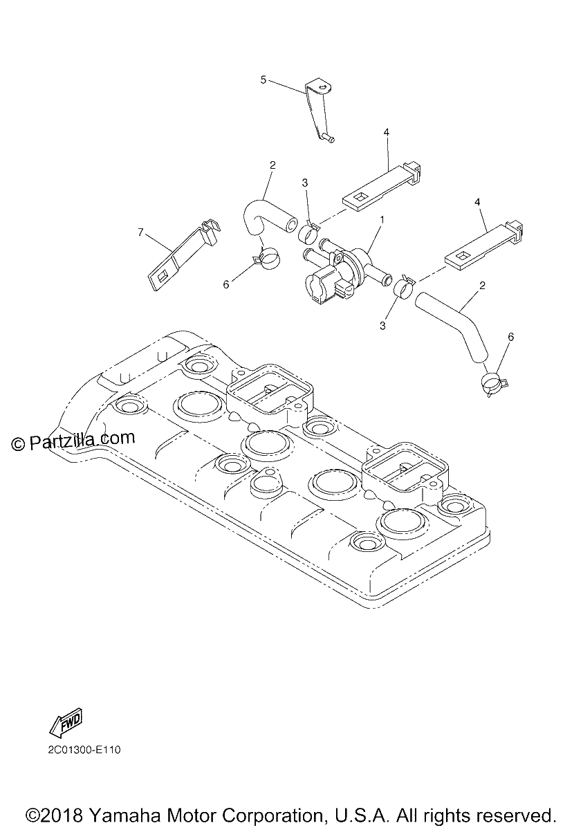 Diagrama de AIR INDUCTION SYSTEM