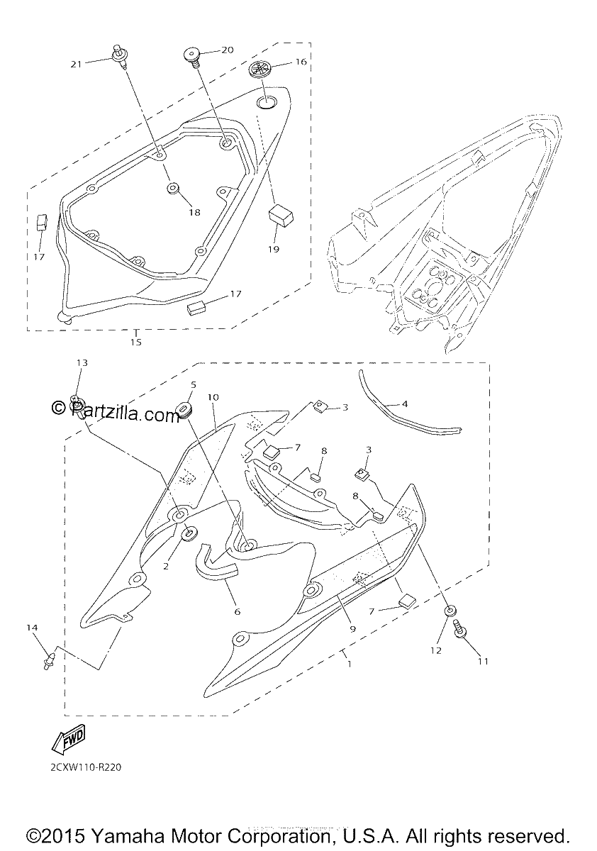 Diagrama de SIDE COVER