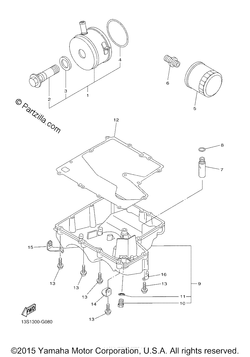 Diagrama de OIL CLEANER