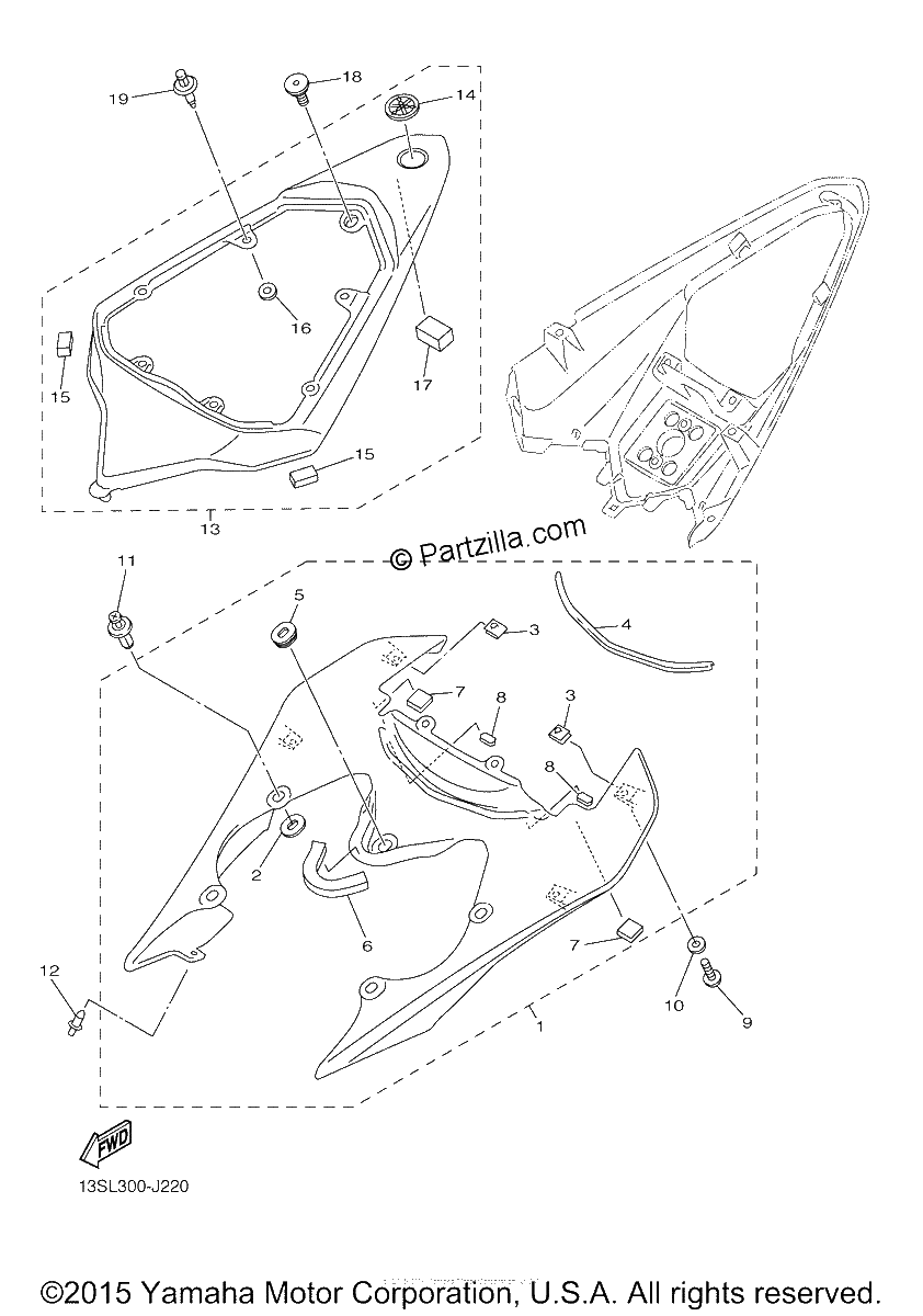 Diagrama de SIDE COVER
