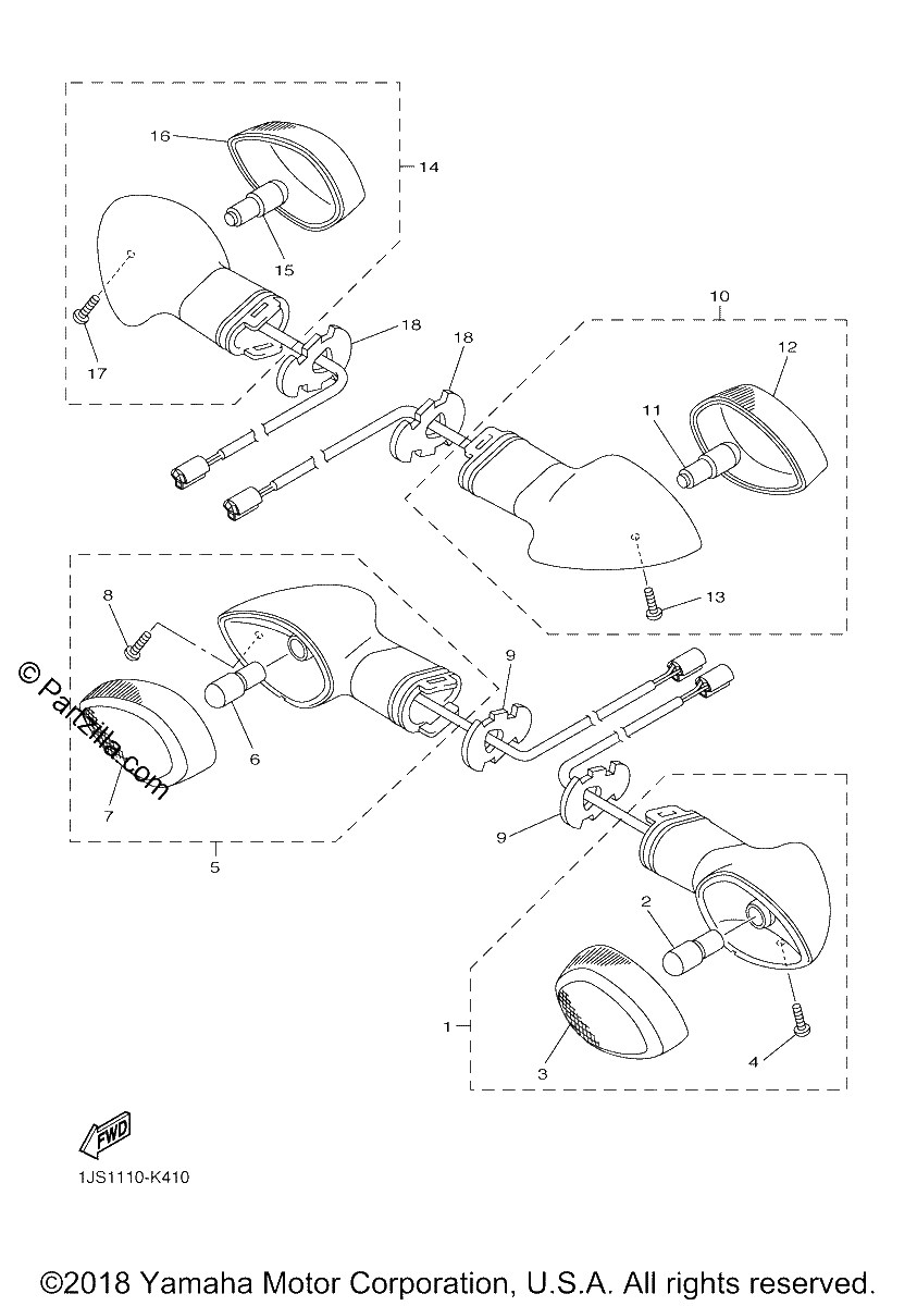Diagrama de FLASHER LIGHT