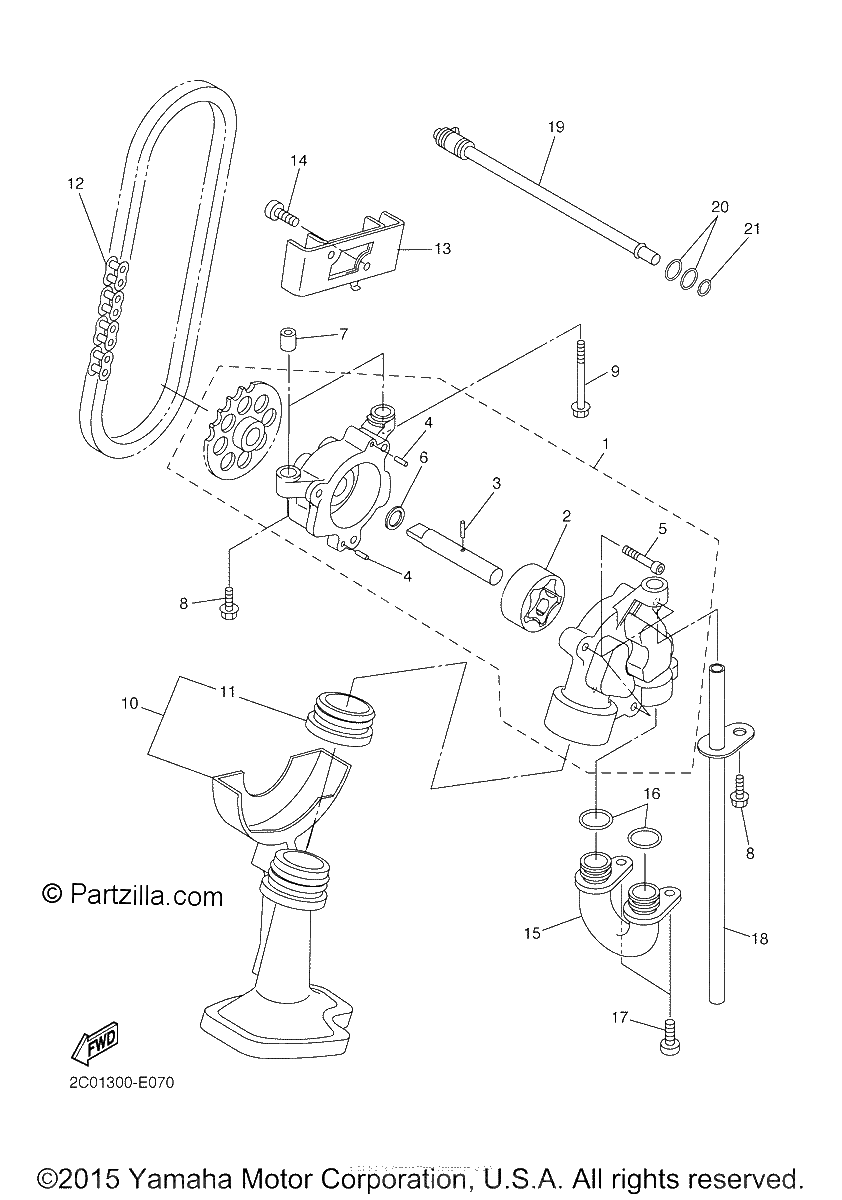 Diagrama de OIL PUMP