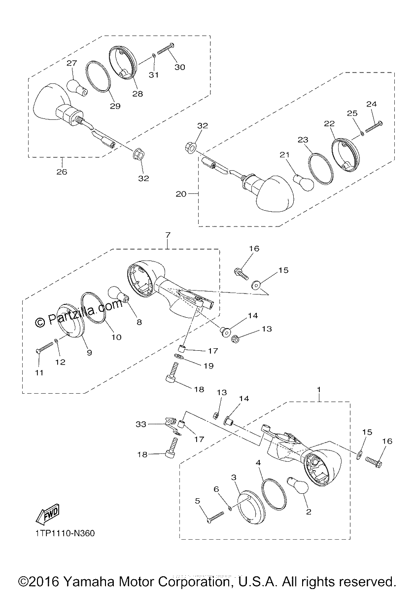 Diagrama de FLASHER LIGHT