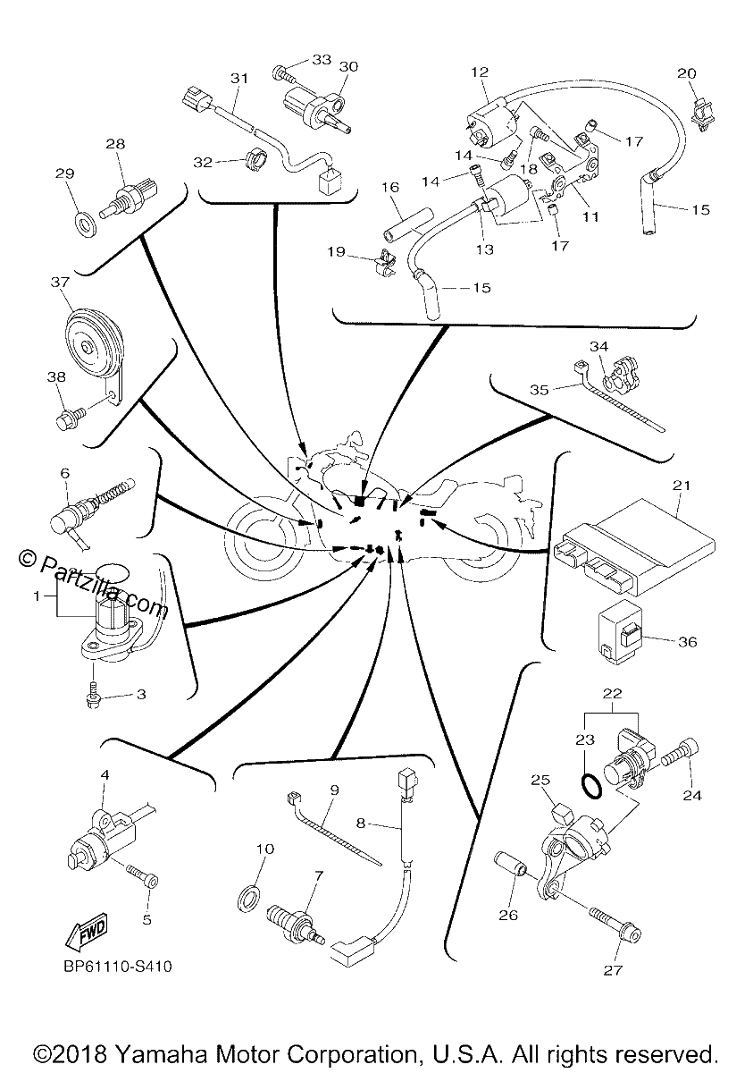 Diagrama de ELECTRICAL 1