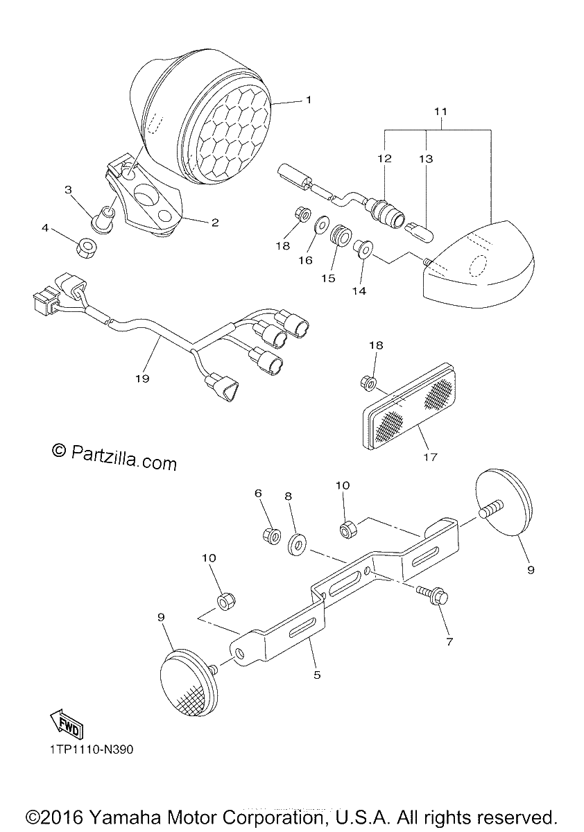 Diagrama de TAILLIGHT
