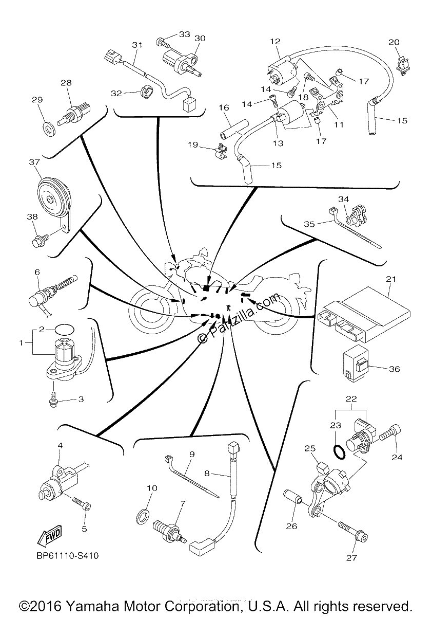 Diagrama de ELECTRICAL 1