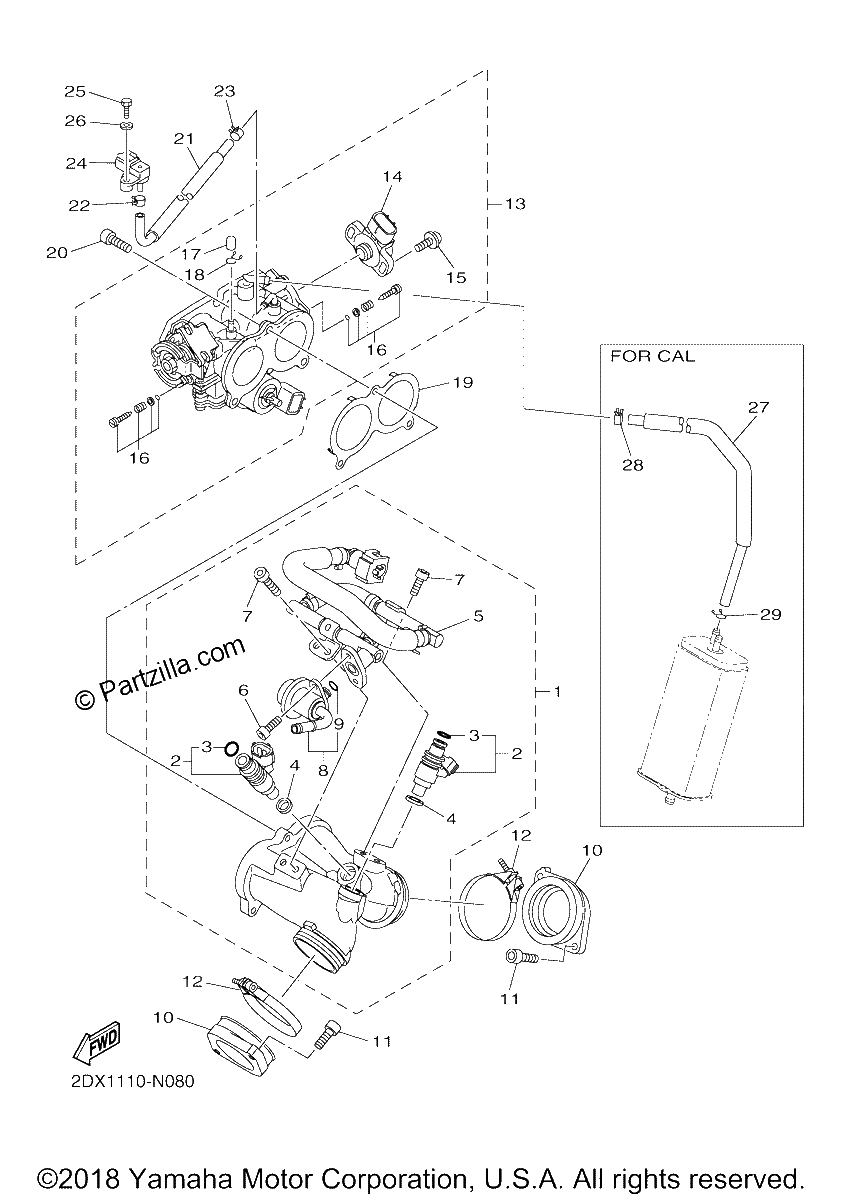 Diagrama de INTAKE 1
