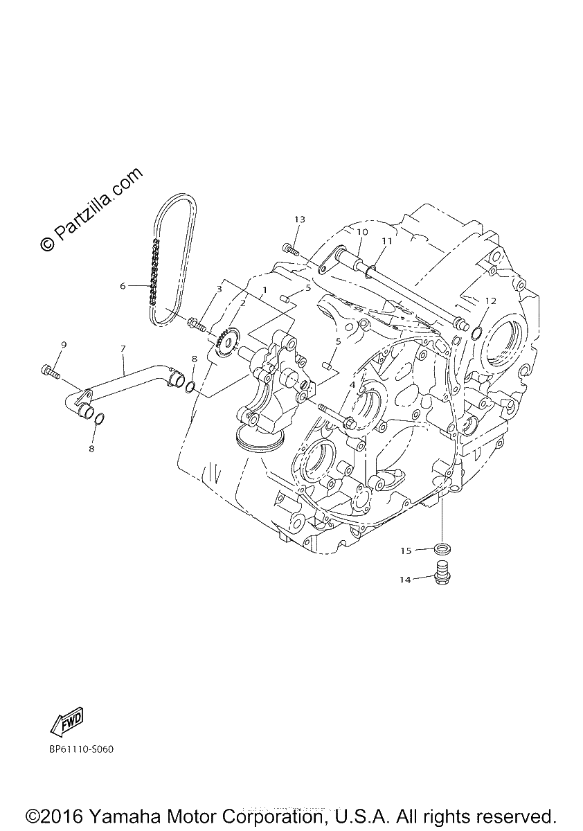 Diagrama de OIL PUMP