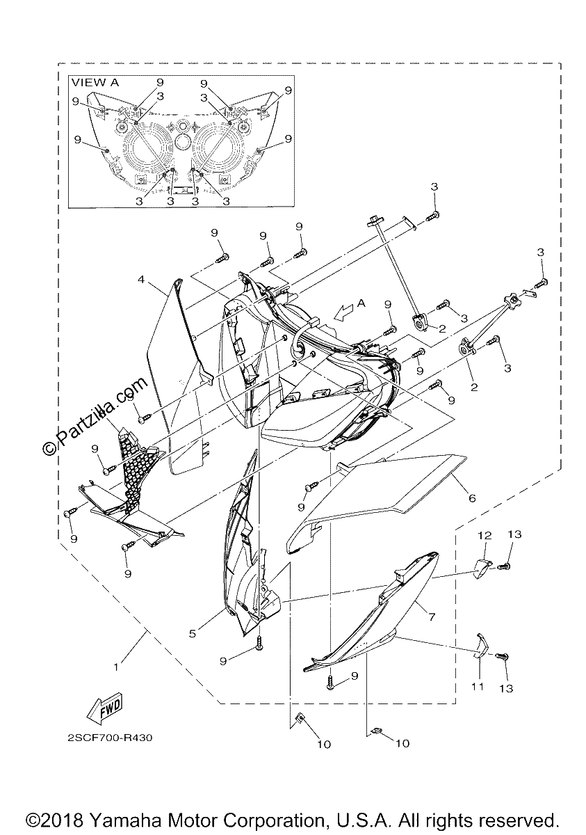 Diagrama de HEADLIGHT