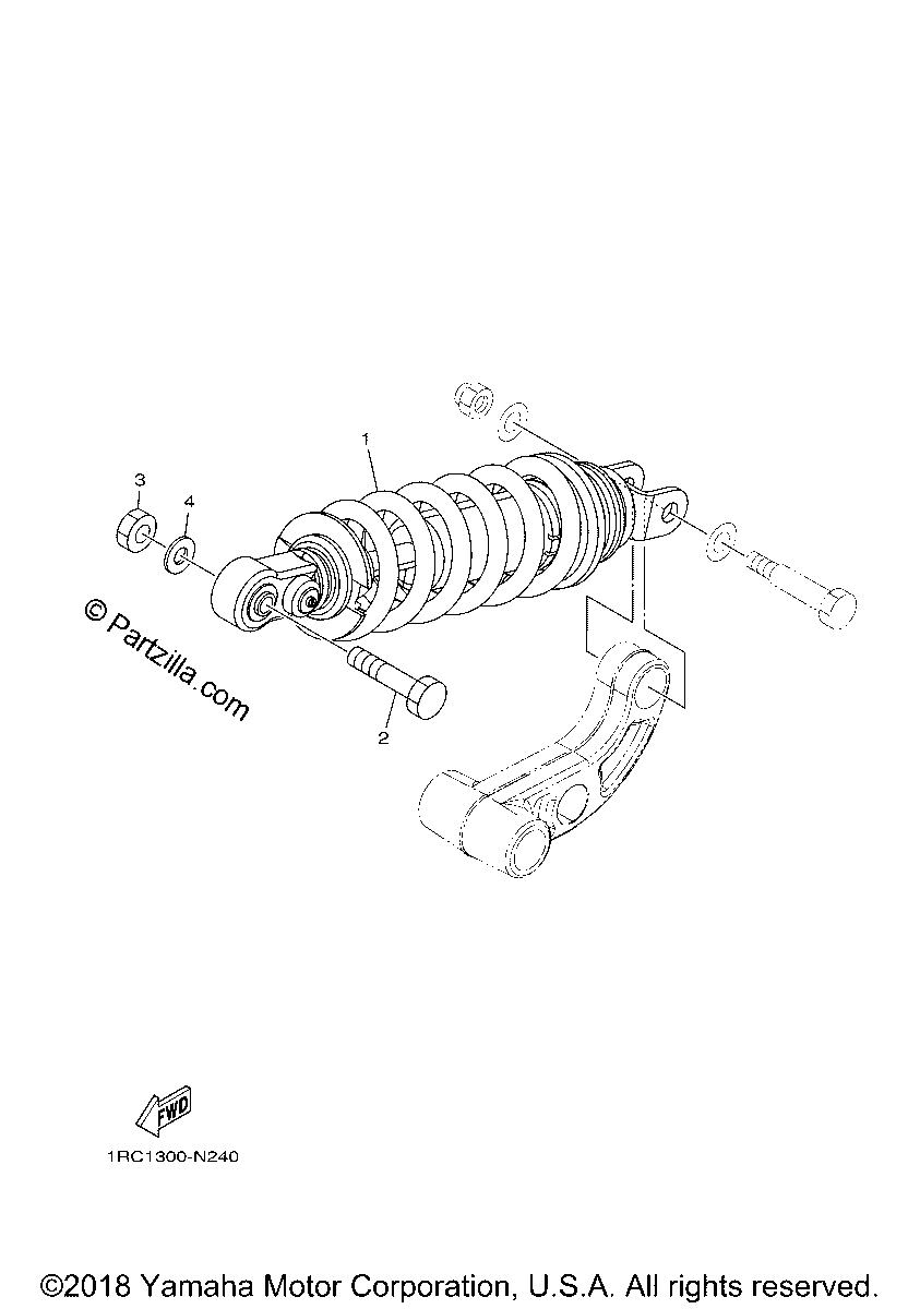 Diagrama de REAR SUSPENSION