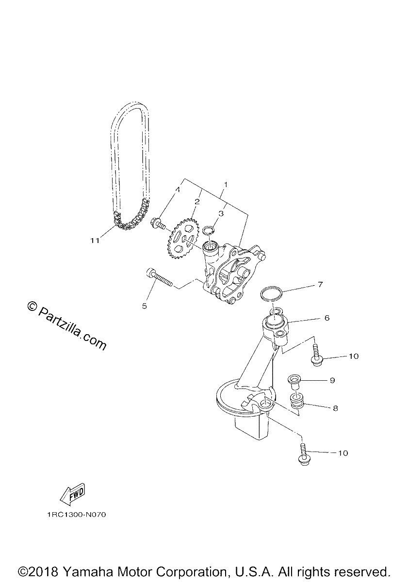 Diagrama de OIL PUMP