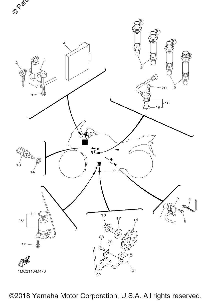 Diagrama de ELECTRICAL 1