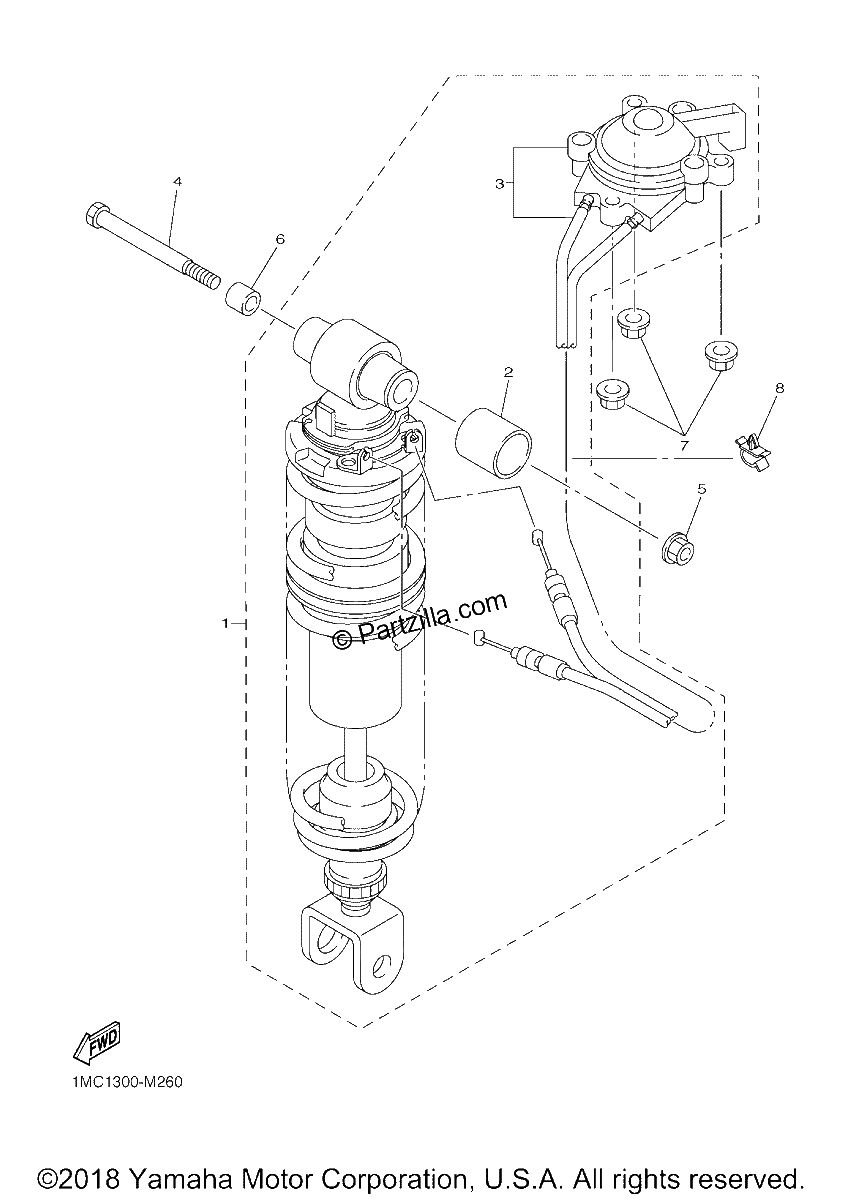 Diagrama de REAR SUSPENSION