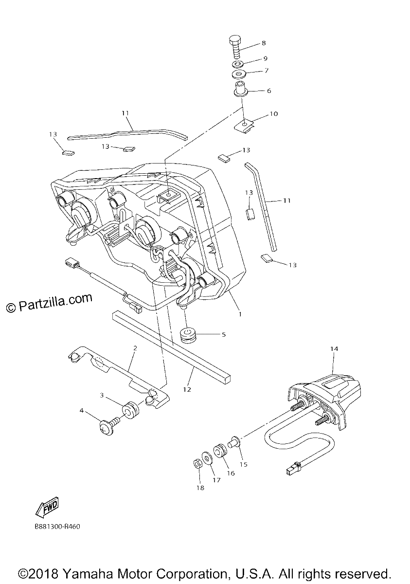 Diagrama de TAILLIGHT