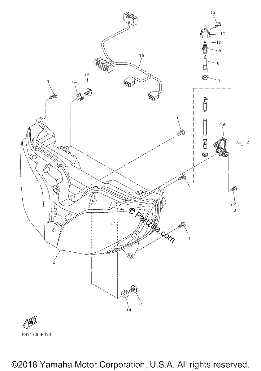 Diagrama de HEADLIGHT