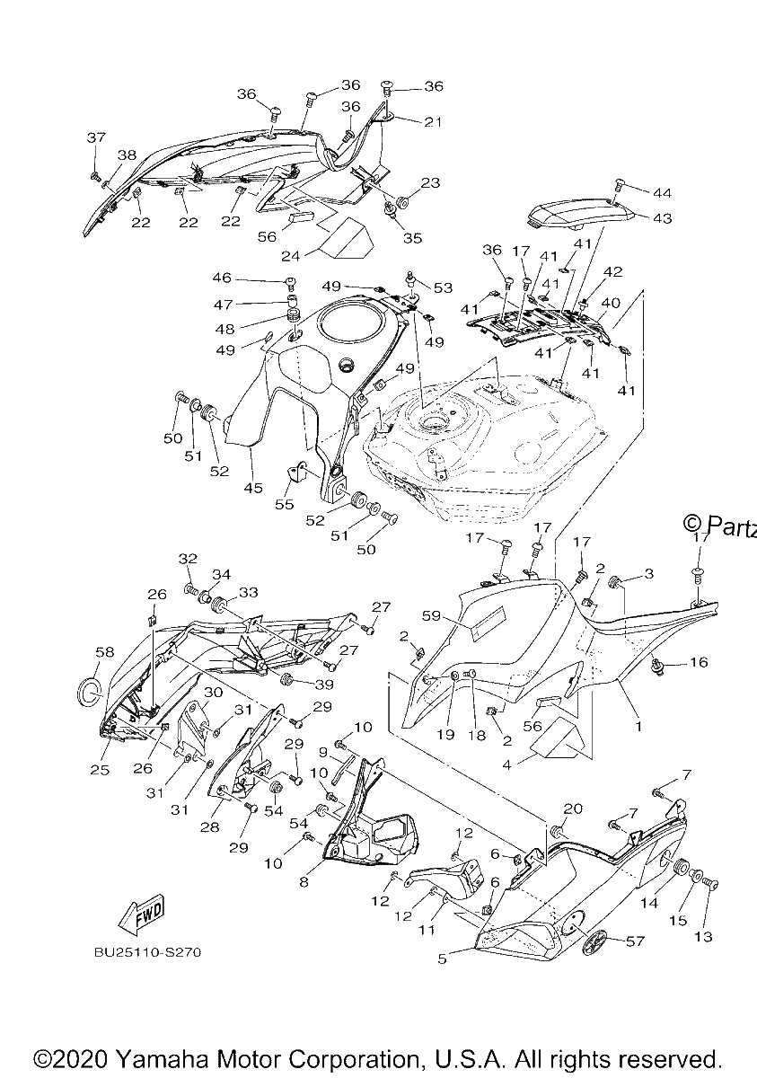 Diagrama de FUEL TANK 2