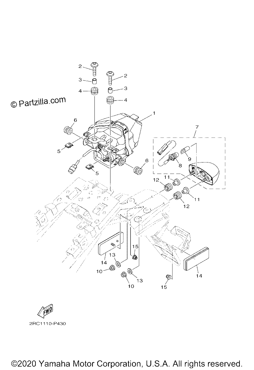 Diagrama de TAILLIGHT