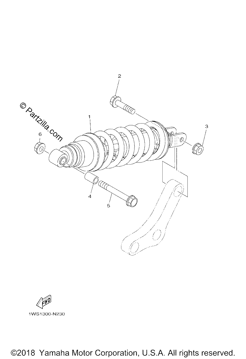 Diagrama de REAR SUSPENSION