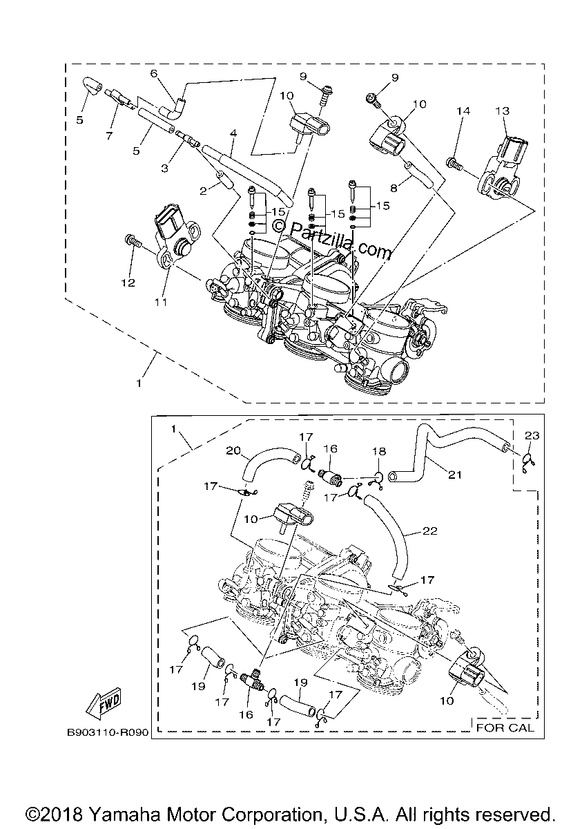 Diagrama de INTAKE