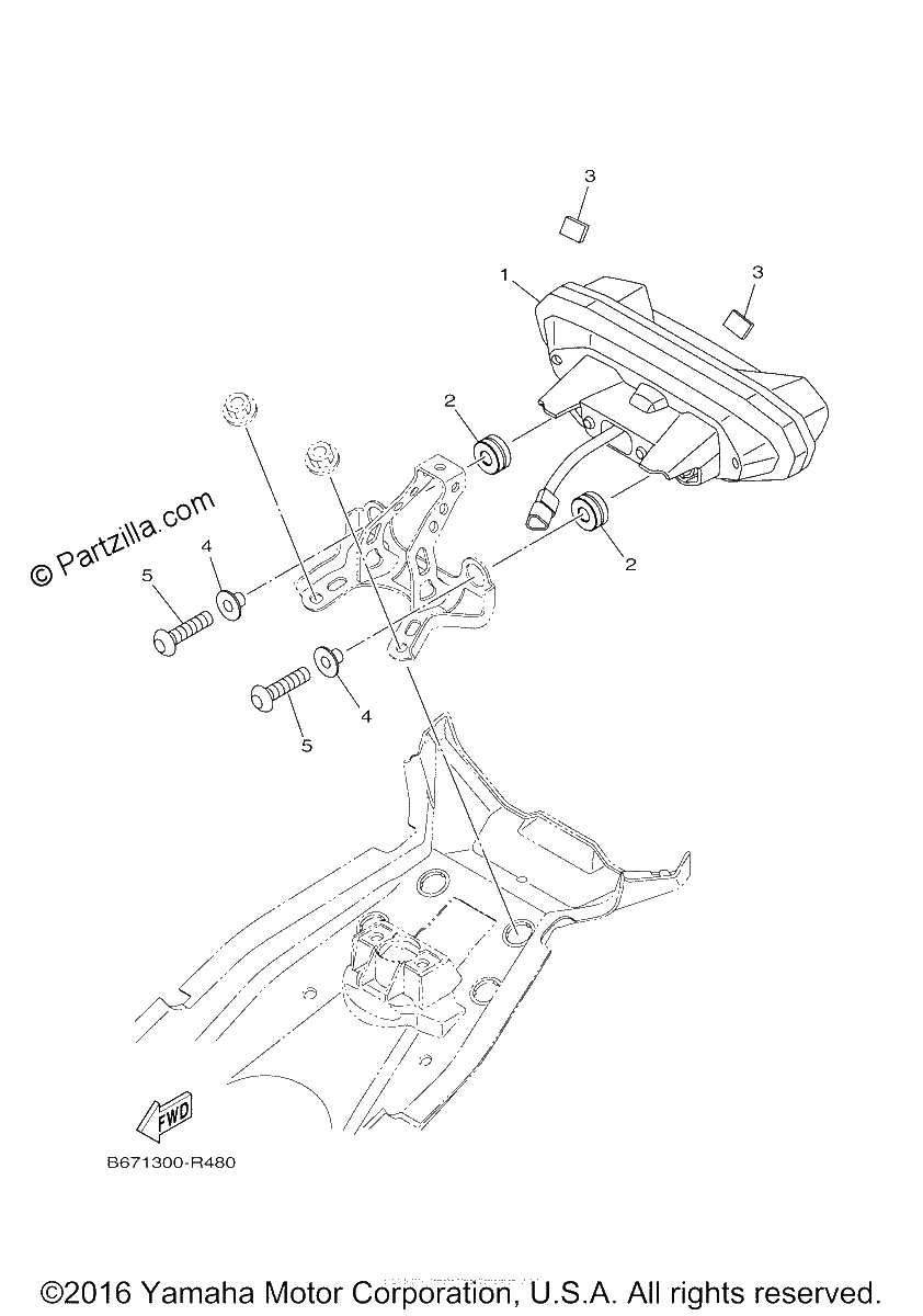 Diagrama de TAILLIGHT