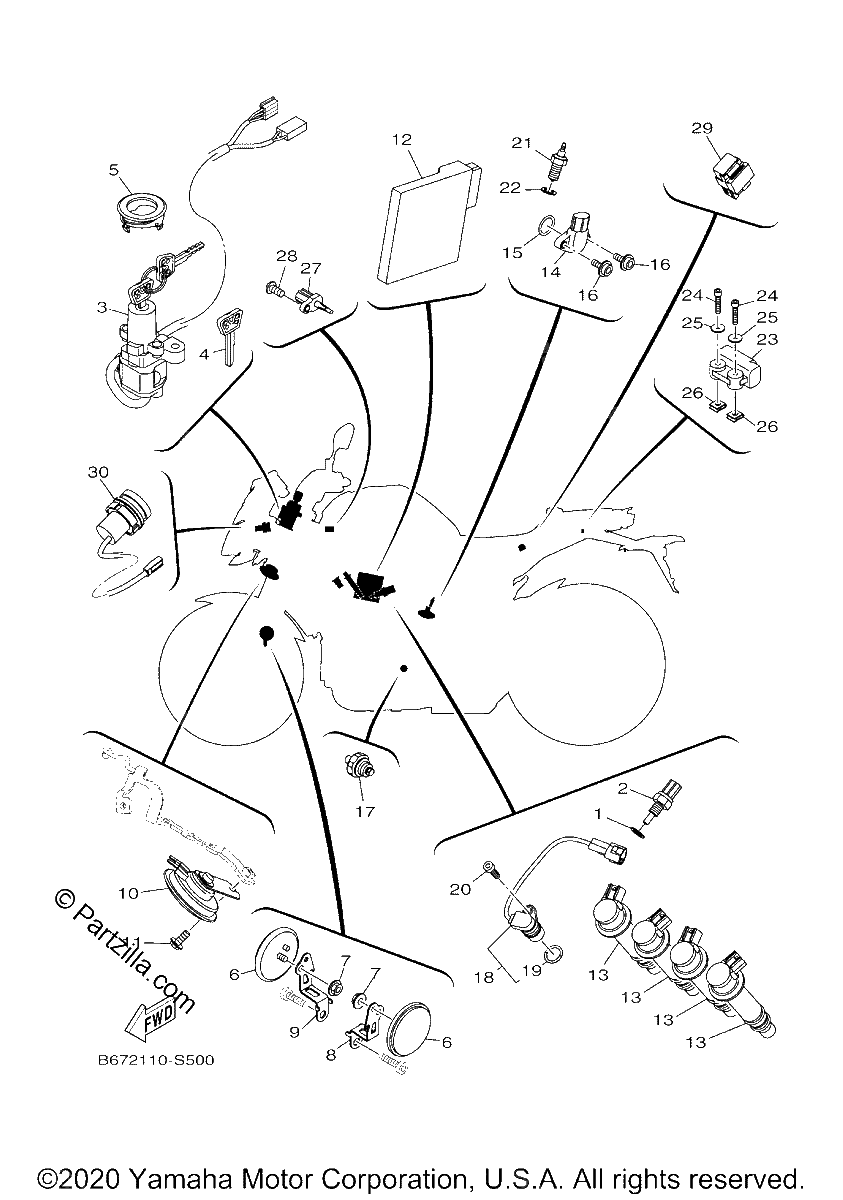 Diagrama de ELECTRICAL 1