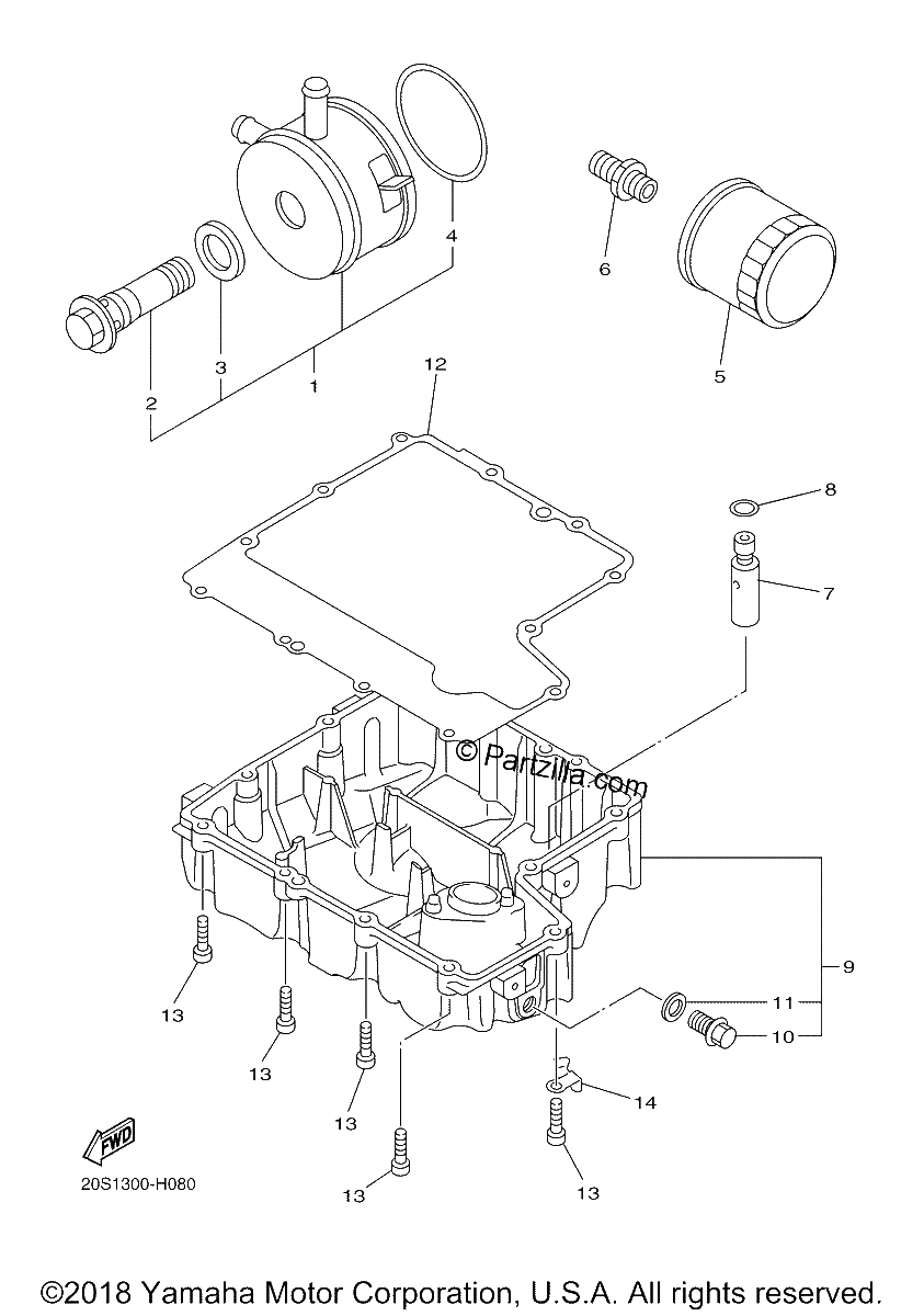 Diagrama de OIL CLEANER