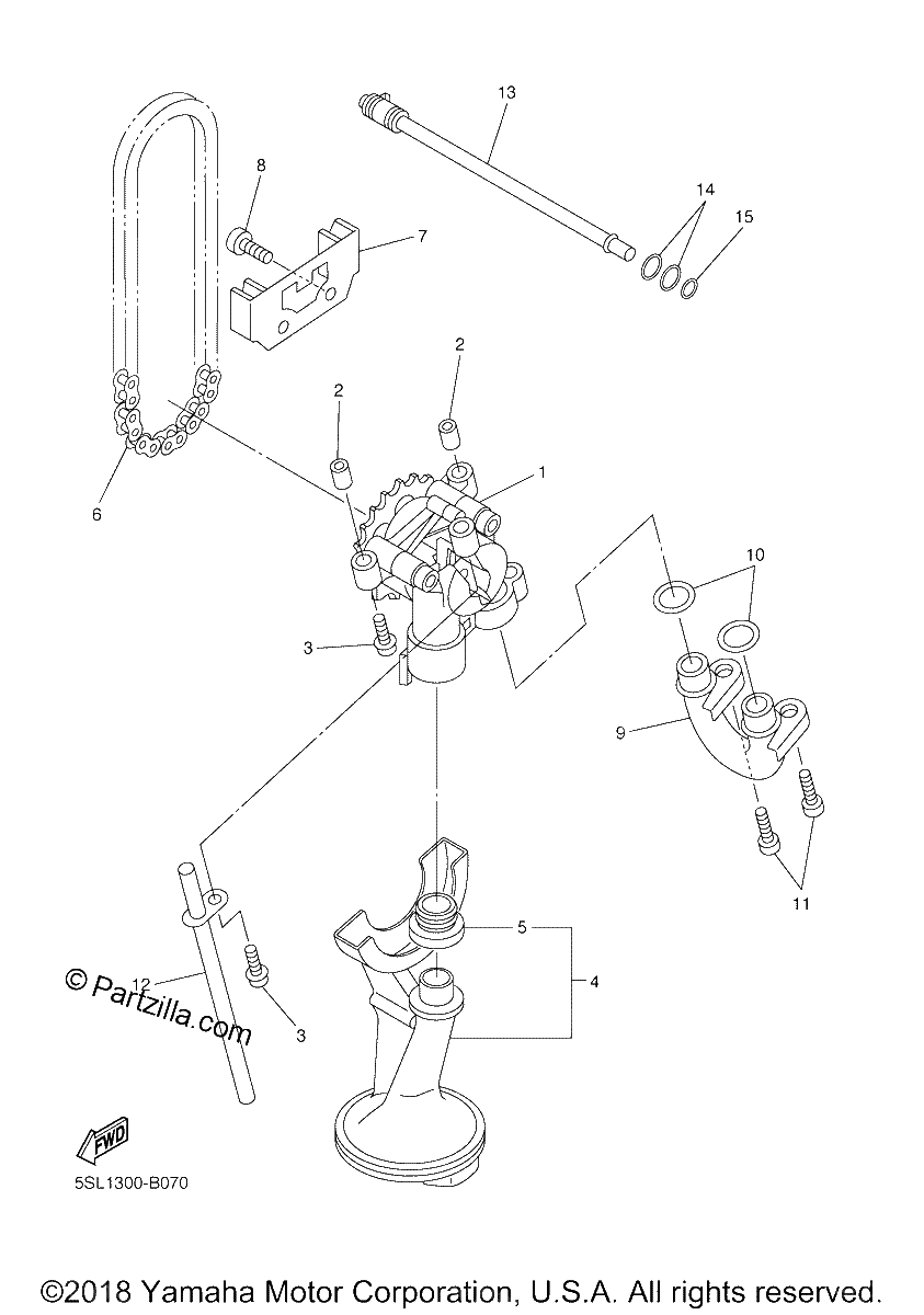 Diagrama de OIL PUMP