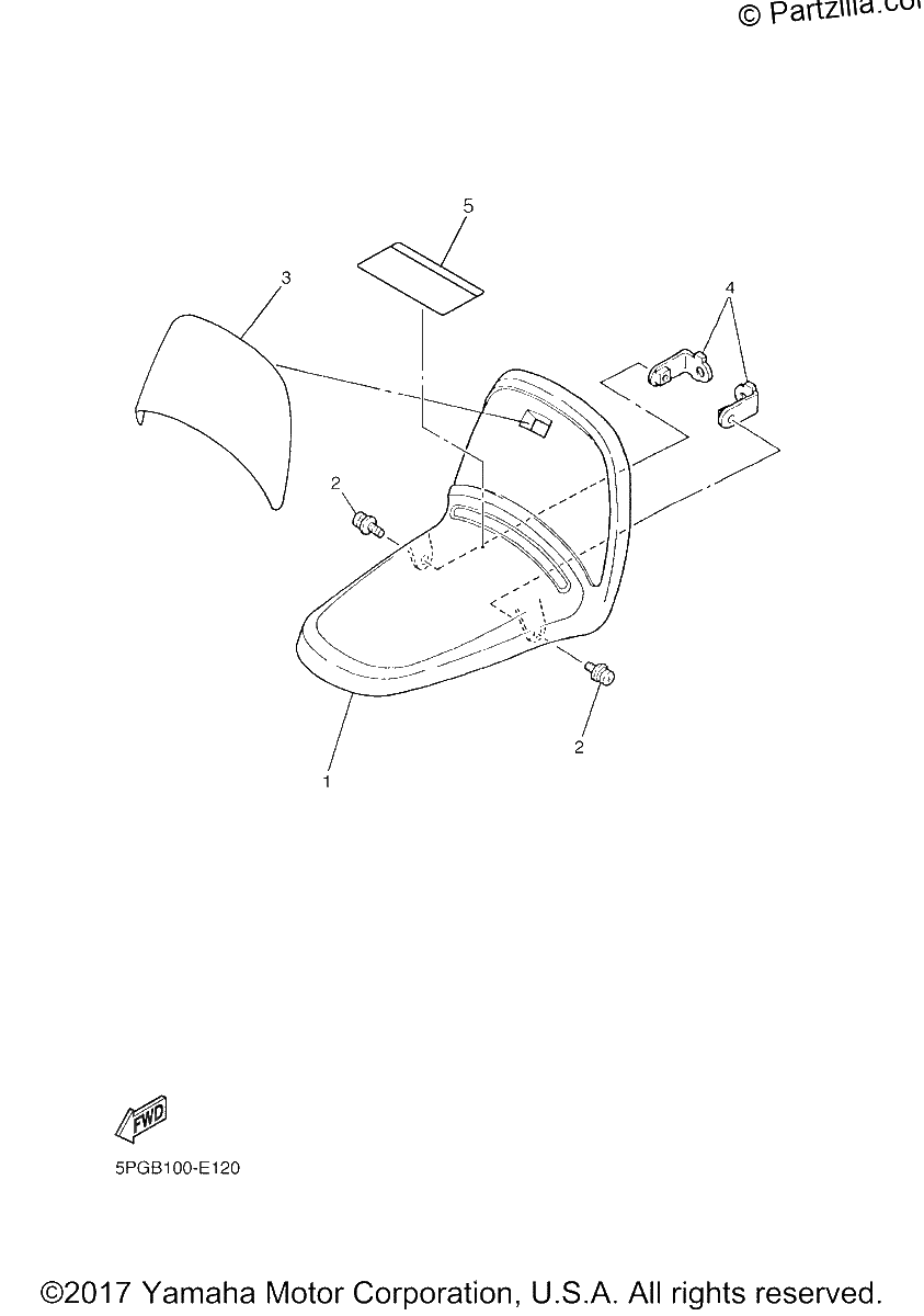 Diagrama de FRONT FENDER