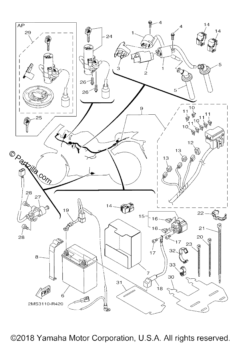 Diagrama de ELECTRICAL 1