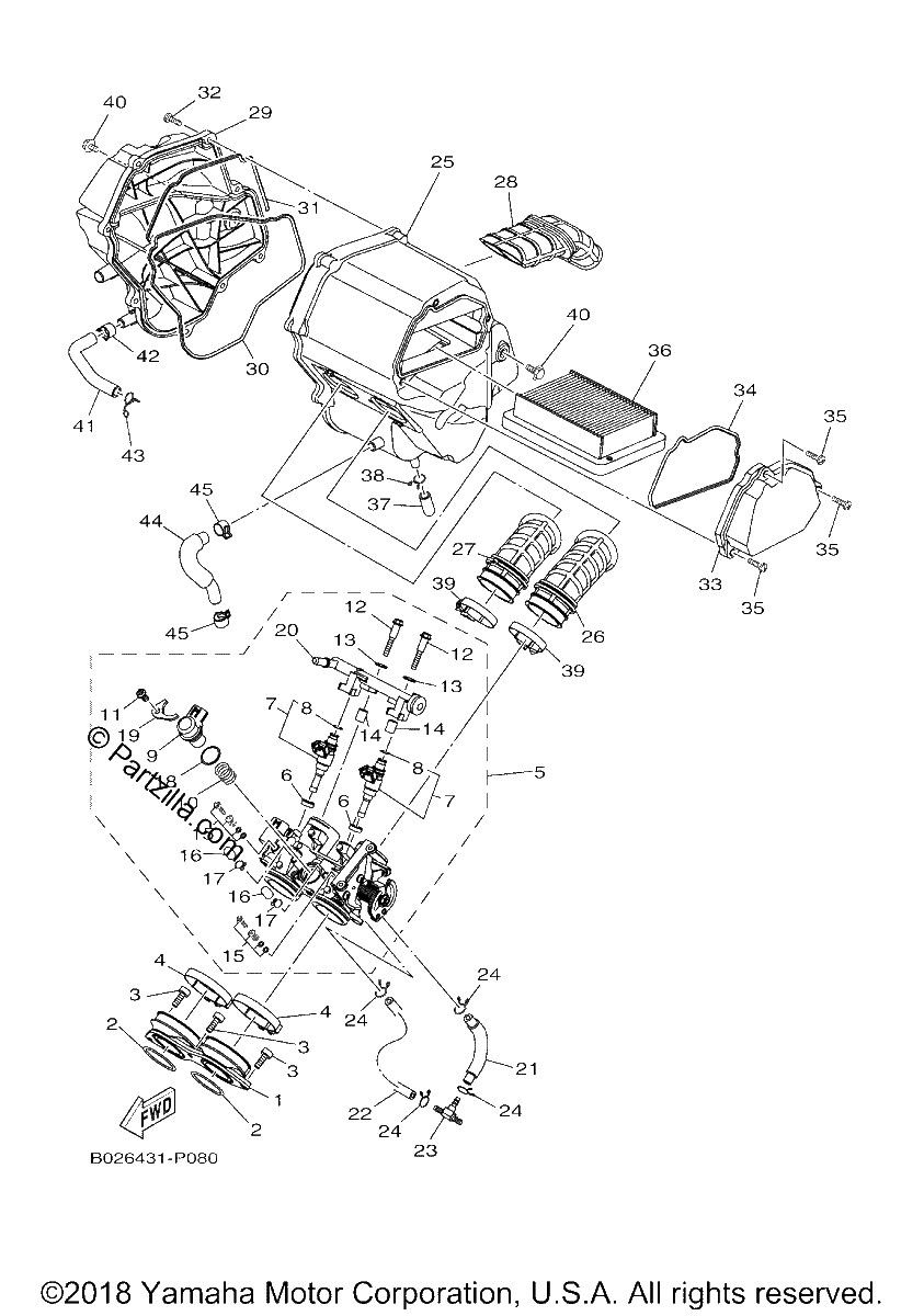 Diagrama de INTAKE