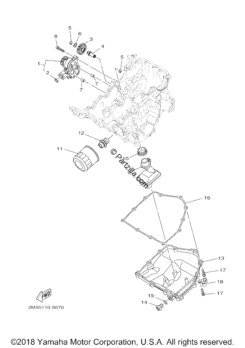 Diagrama de OIL PUMP