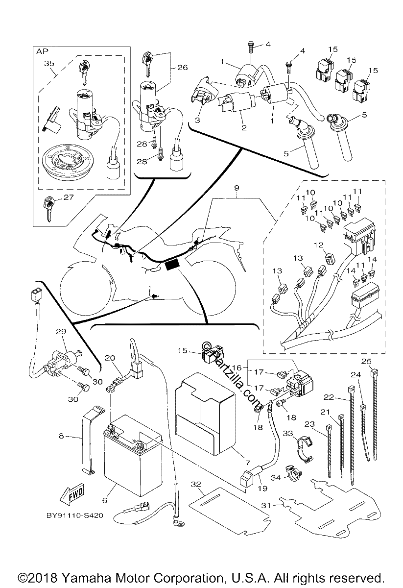 Diagrama de ELECTRICAL 1