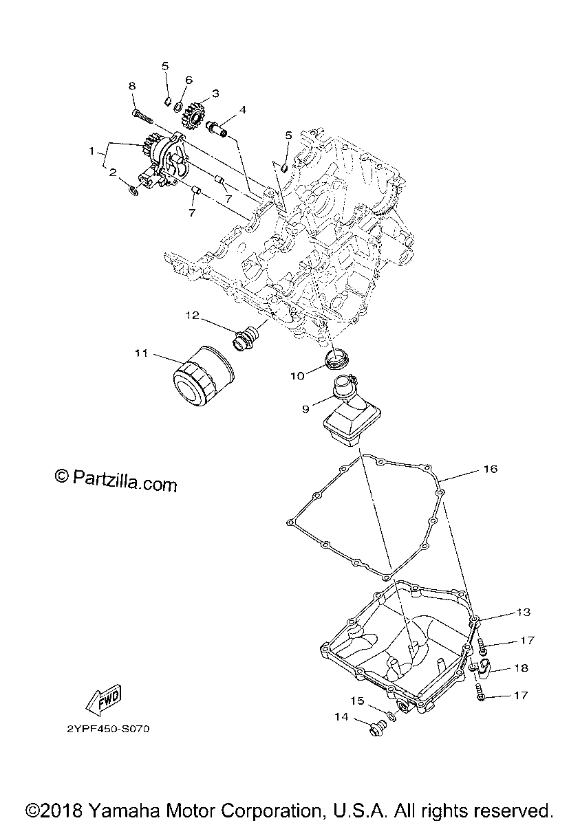 Diagrama de OIL PUMP