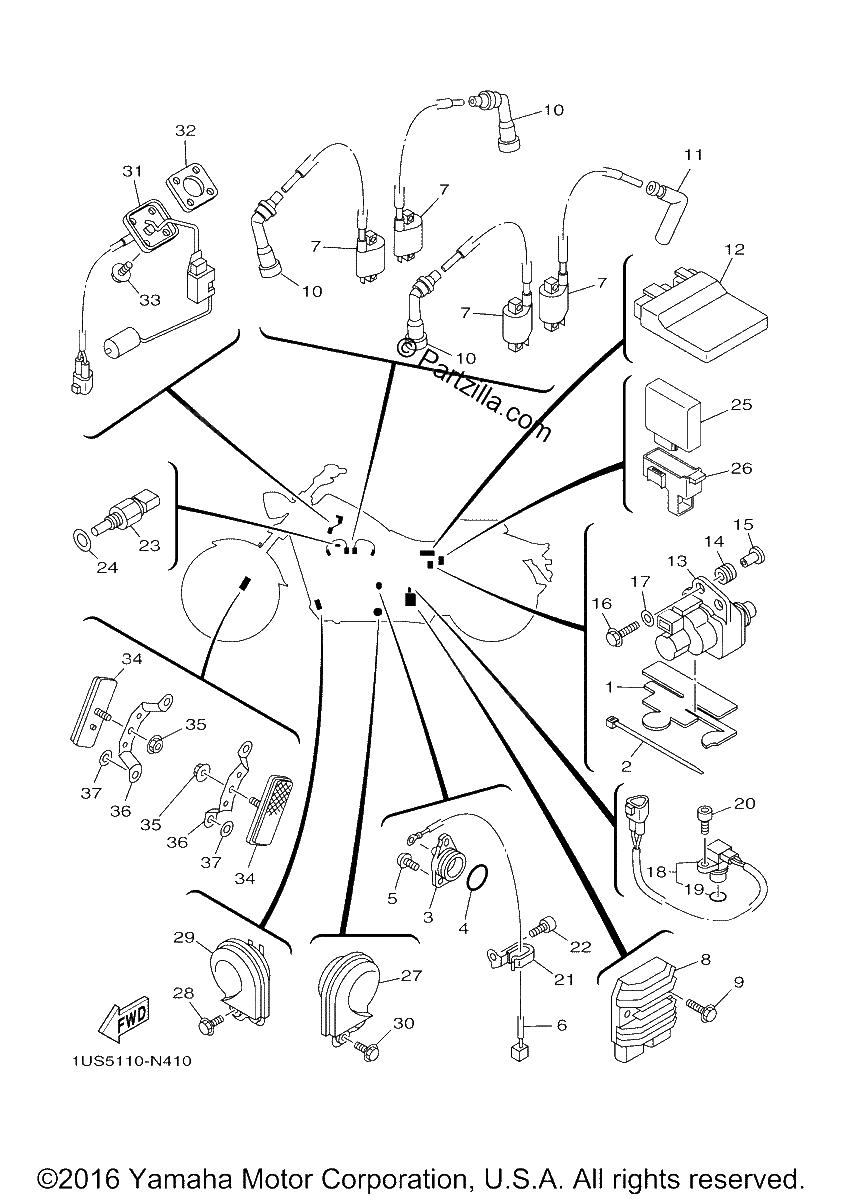Diagrama de ELECTRICAL 1