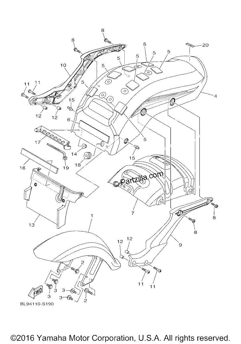 Diagrama de FENDER