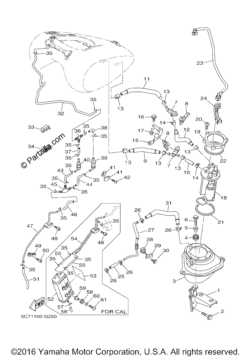 Diagrama de FUEL TANK 2